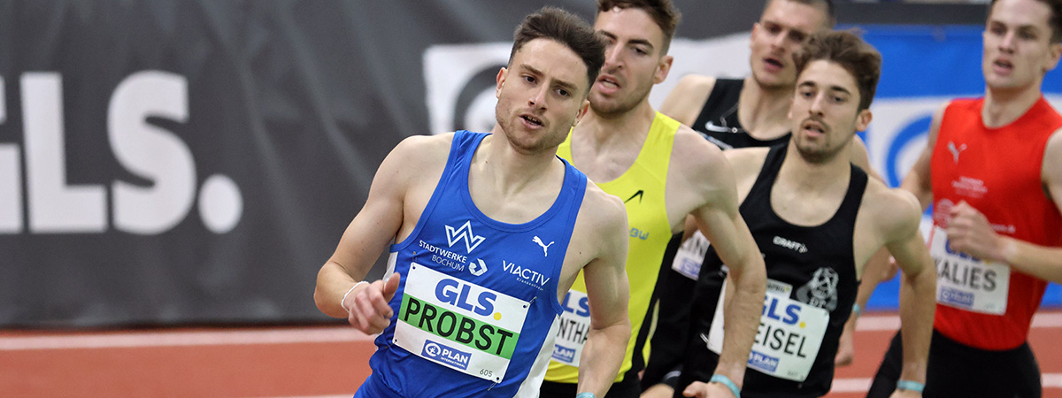 Last year's winner Probst faces Olympic athlete and U20 European Champion